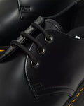 1461 Quad Smooth Leather Platform Shoes - Black Polished Smooth
