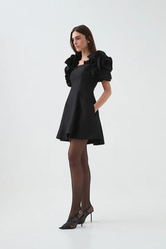 Twyla Mini Dress - Black