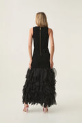 Elations Knit Maxi Dress - Svart