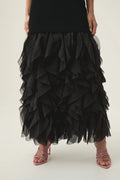 Elations Knit Maxi Dress - Svart