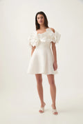 Aje Etta Mini Dress - Ivory