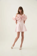 Etta Mini Dress - Pastellrosa