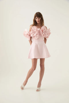 Etta Mini Dress - Pastel Pink