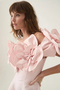 Etta Mini Dress - Pastellrosa