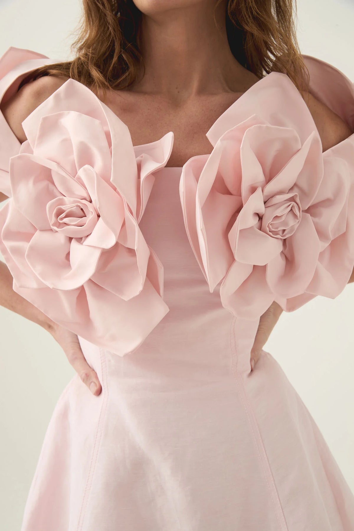 Etta Mini Dress - Pastellrosa