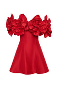 Etta Miniklänning - Scarlet Red