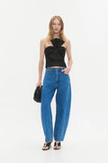 Stella Bow Top - Svart