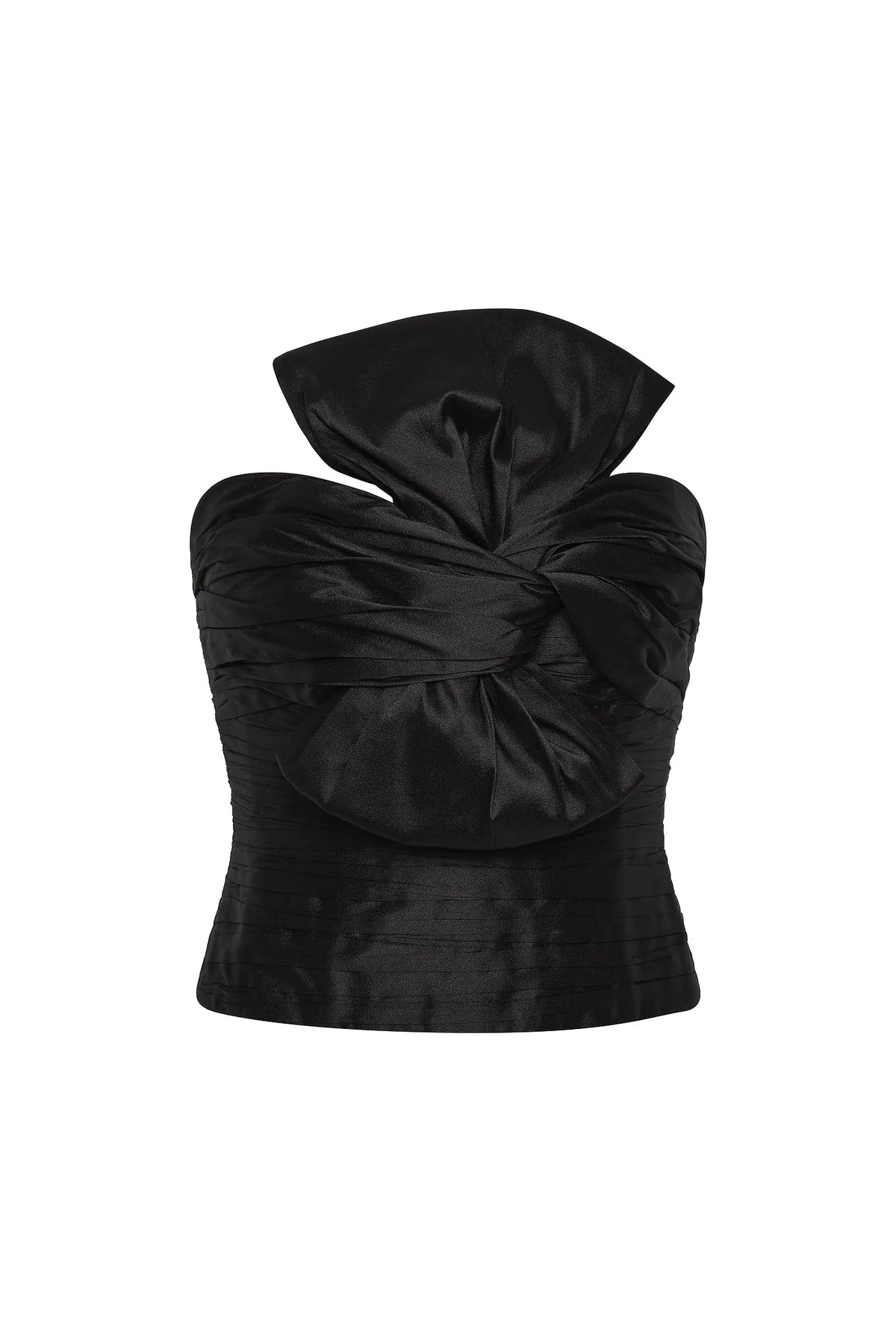 Stella Bow Top - Svart