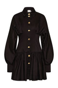 Alexa LS Mini Dress - Svart