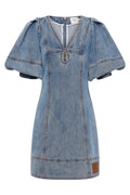 Juno Denim Mini Dress - Coastal Wash