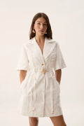 Ana Mini Dress - Ivory