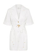 Ana Mini Dress - Ivory