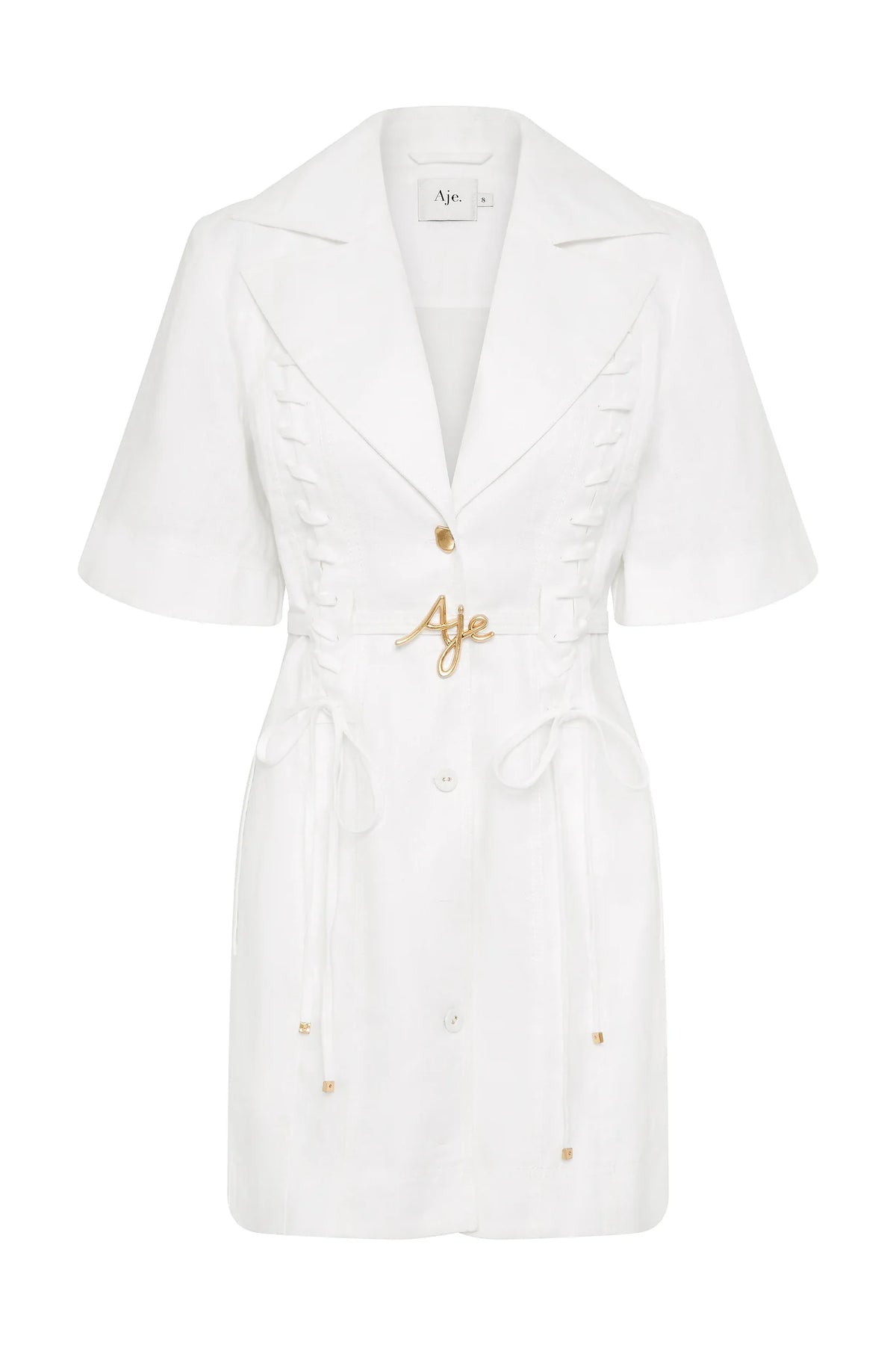 Ana Mini Dress - Ivory