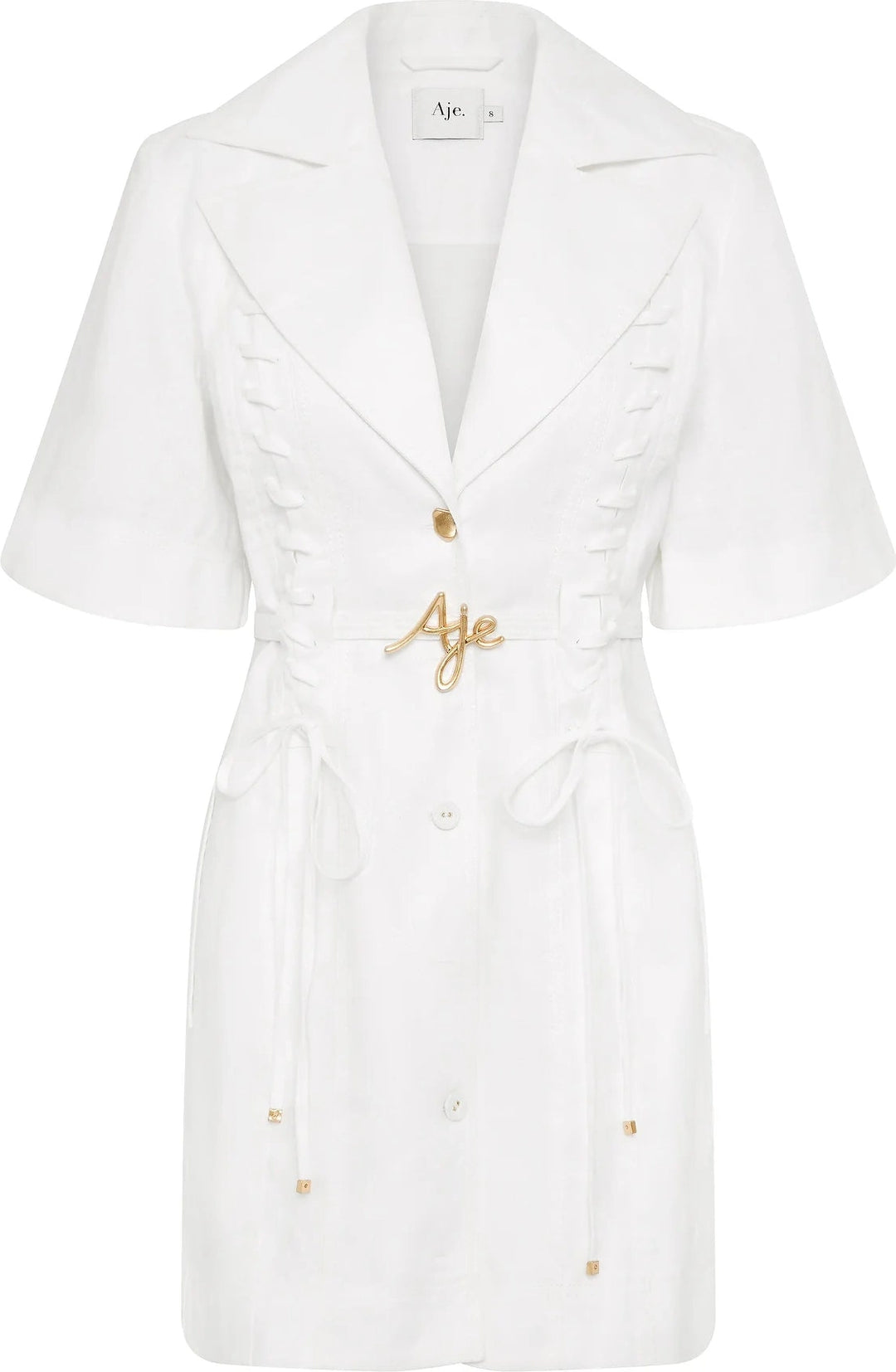 Ana Mini Dress - Ivory