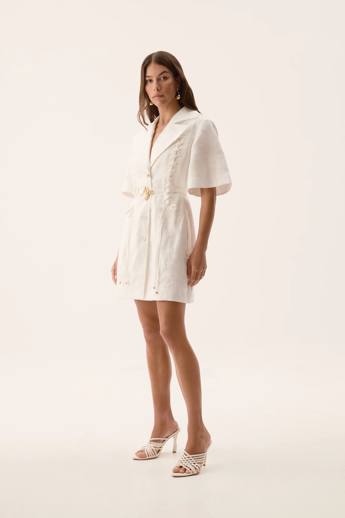 Ana Mini Dress - Ivory