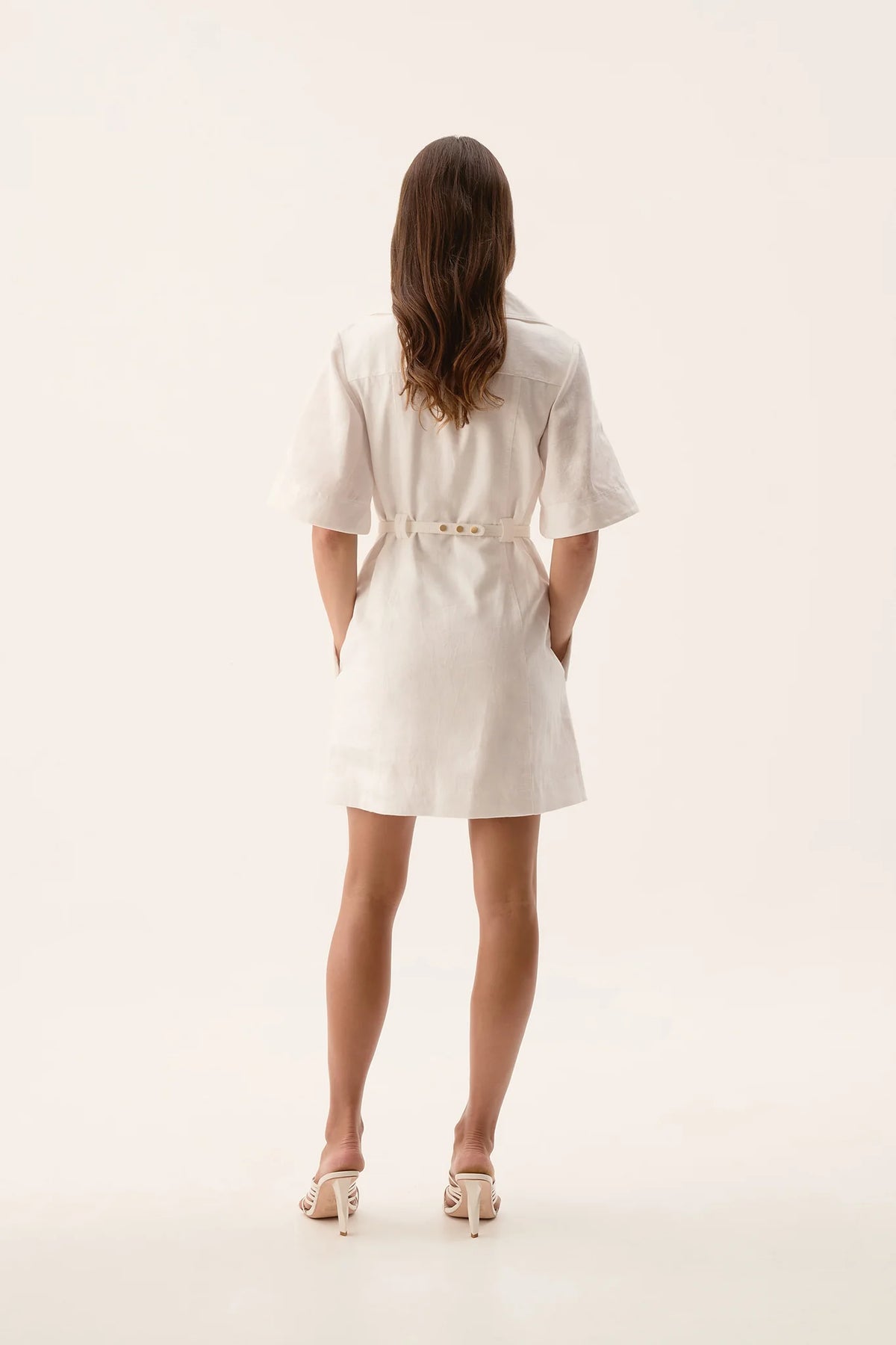 Ana Mini Dress - Ivory