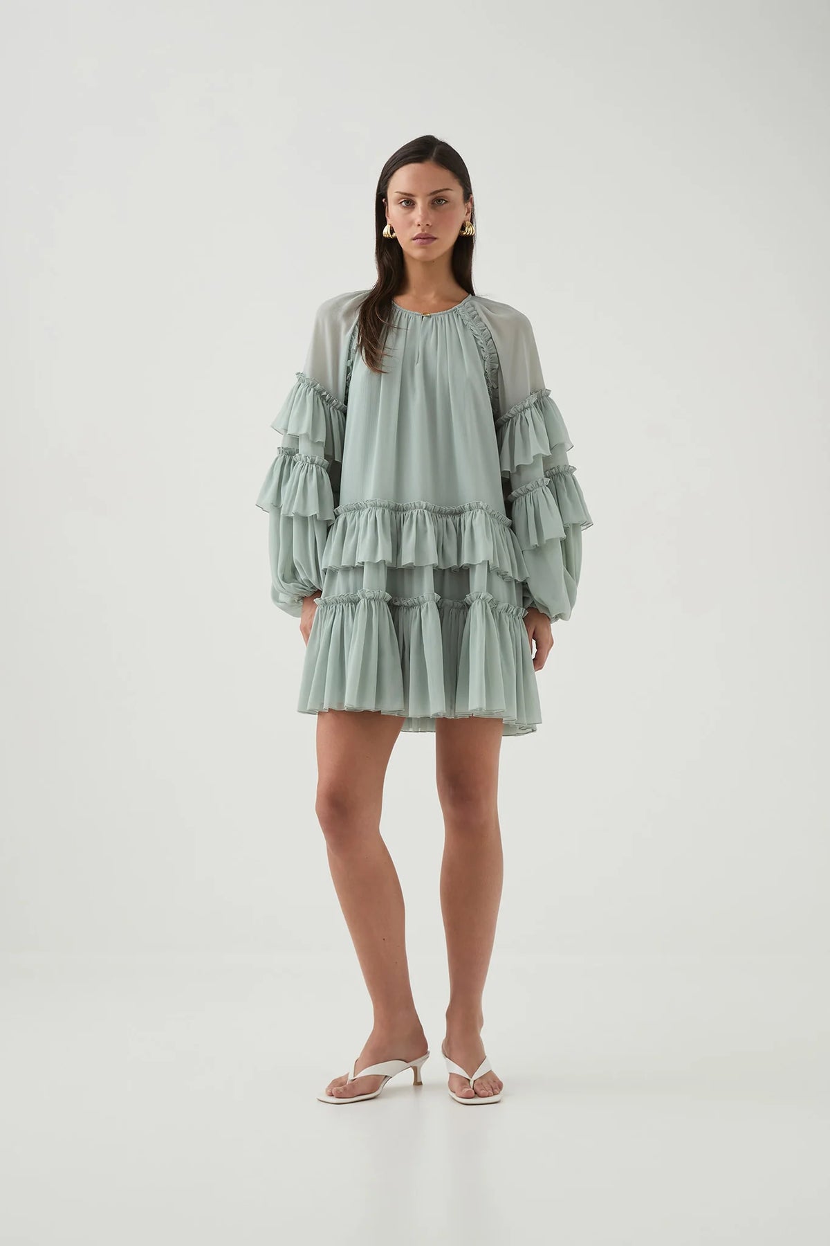 Mina Mini Dress - Mist