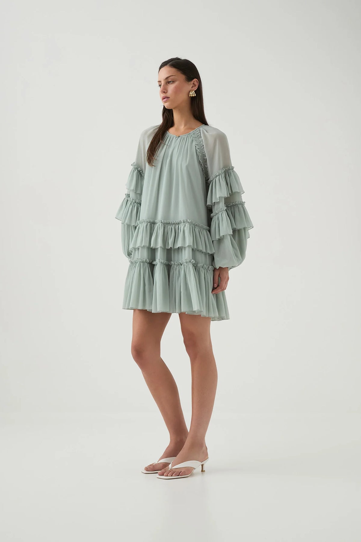 Mina Mini Dress - Mist
