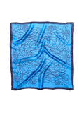 Stencia Tulip Sia Scarf - Azure Blue