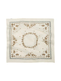 Bloom Paisley Cotta Scarf - Birch White