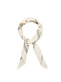 Bloom Paisley Cotta Scarf - Birch White