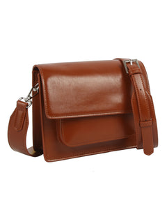 Cayman Pocket Glossy Structure - Brown Amber