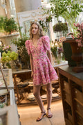 Emie Mini Dress - Pink Tulip