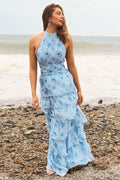 Ingalu Maxi Dress - Blå