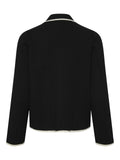 Yascosti LS Knit Cardigan S - Black