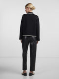 Yascosti LS Knit Cardigan S - Black