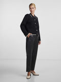 Yascosti LS Knit Cardigan S - Black