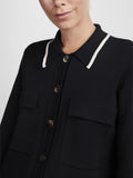 Yascosti LS Knit Cardigan S - Black