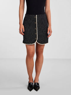 Yasclema HMW Short Skirt - Black