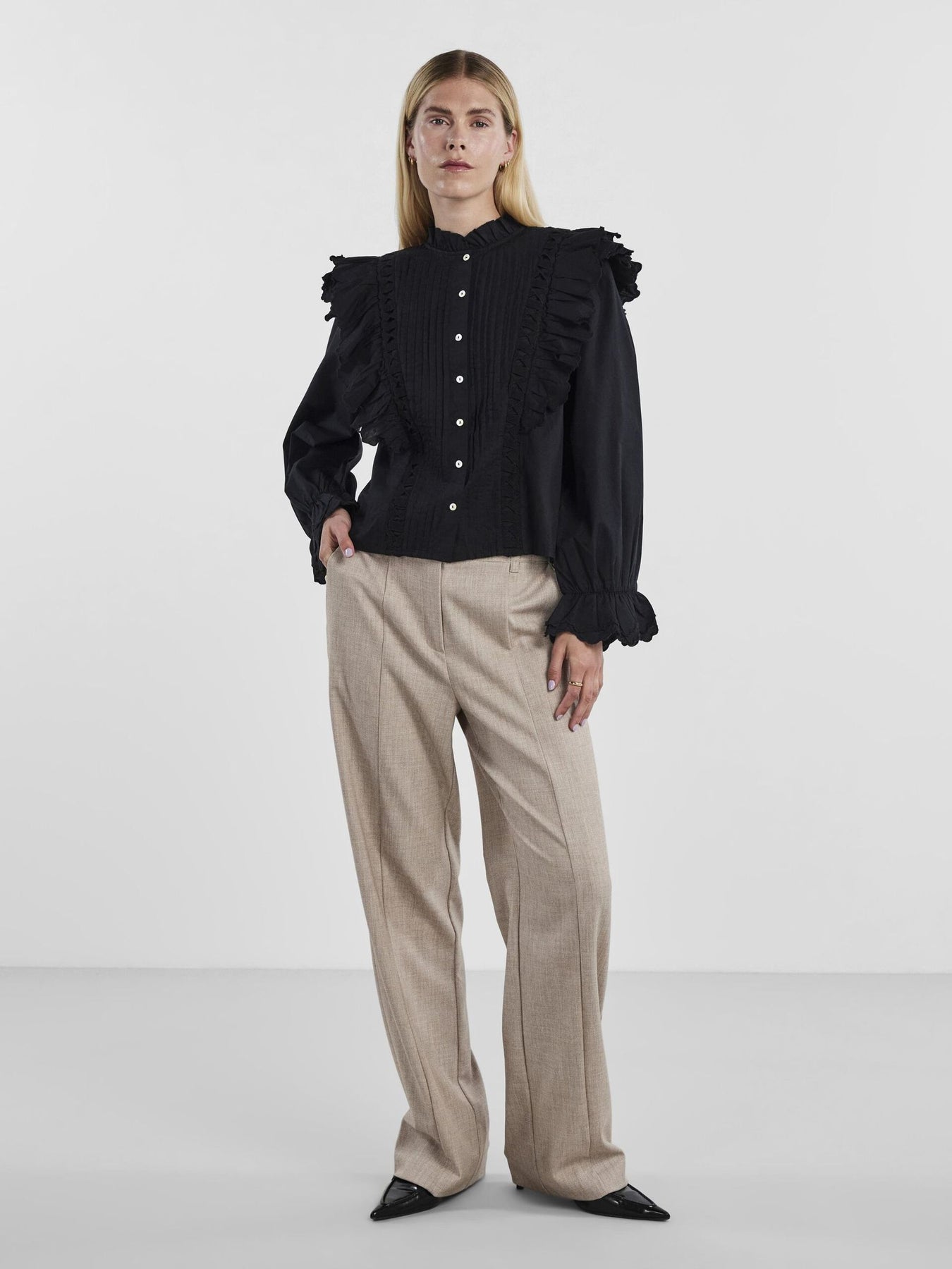 Yasmanva LS Shirt S - Black