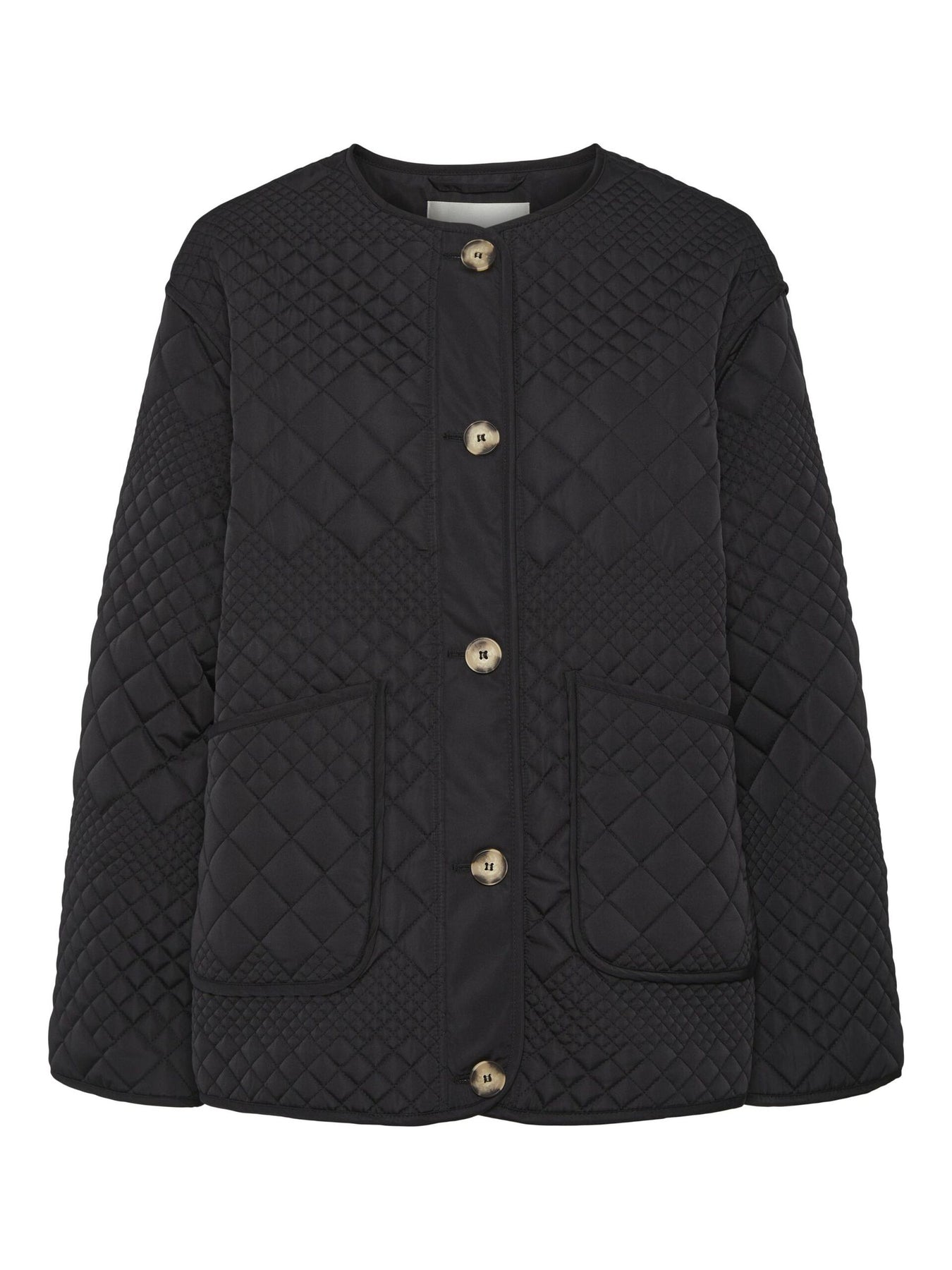 Y.A.S Yaslaurie Ls Padded Jacket - Svart