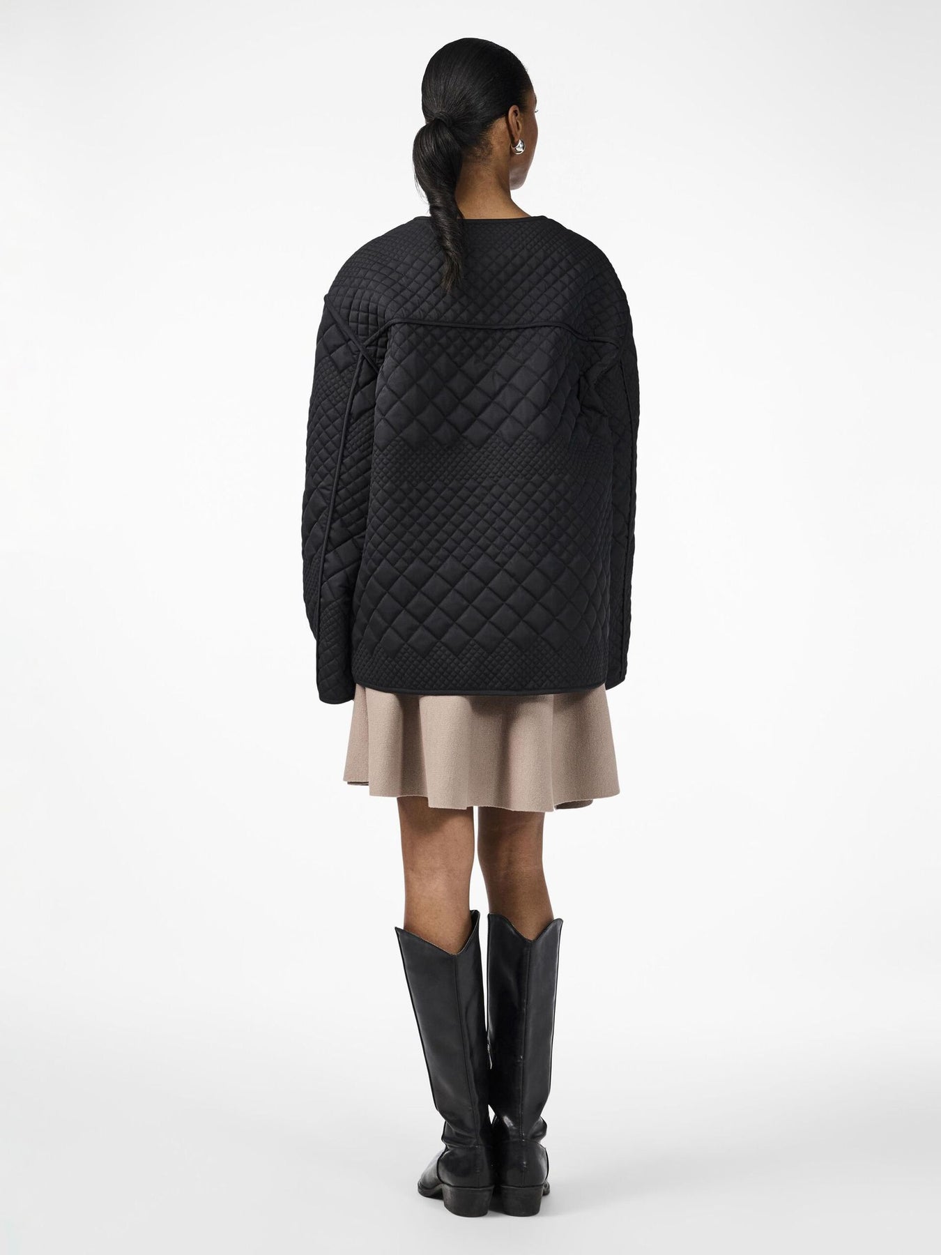 Y.A.S Yaslaurie Ls Padded Jacket - Svart