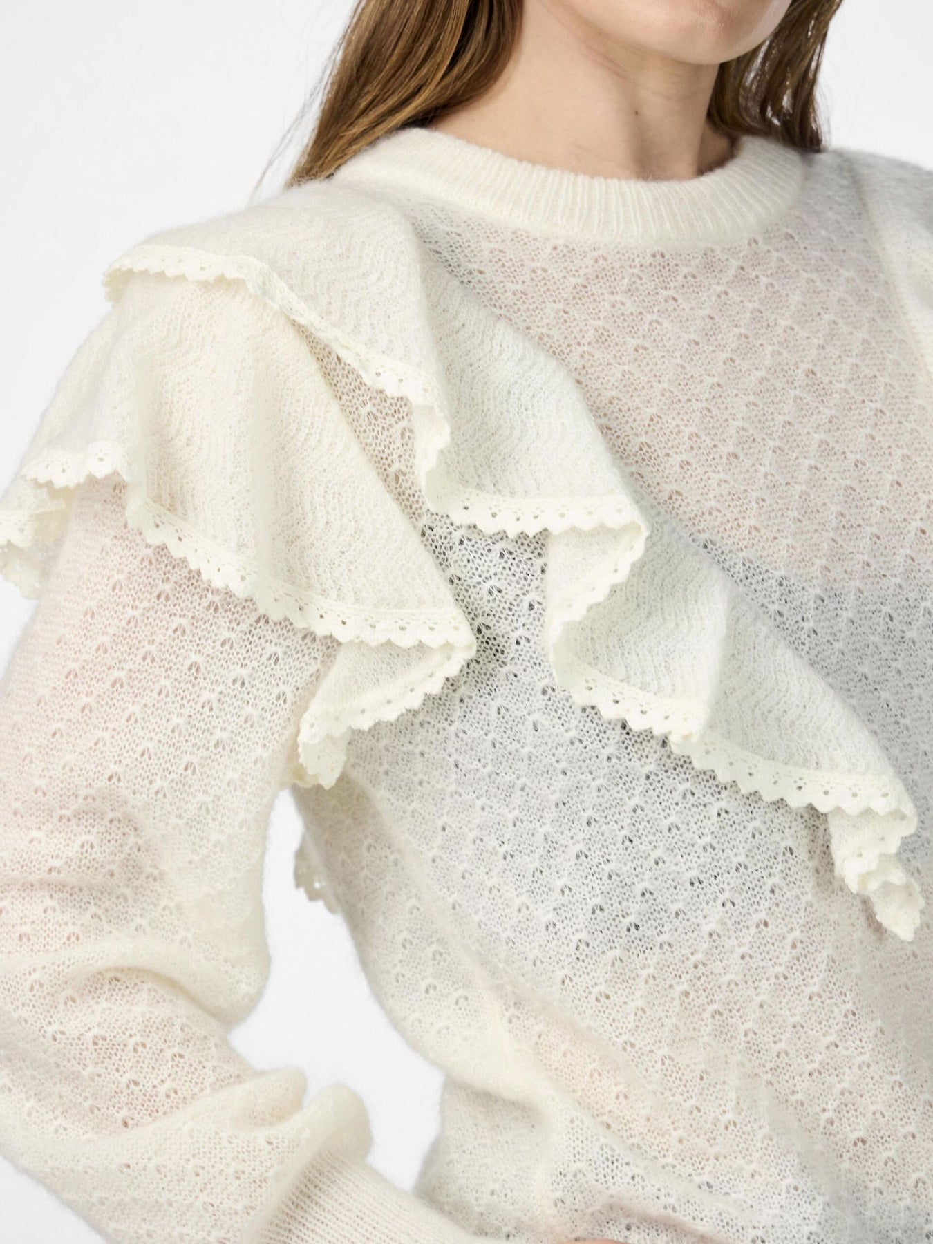 Yasaluma Ls Knit Pullover - Birch