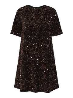 Yasfudsy 2/4 Short Dress - Hot Fudge