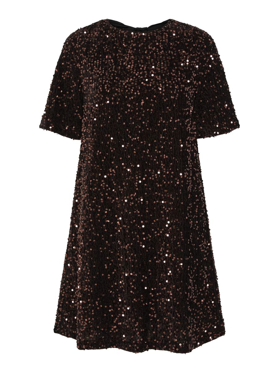 Yasfudsy 2/4 Short Dress - Hot Fudge