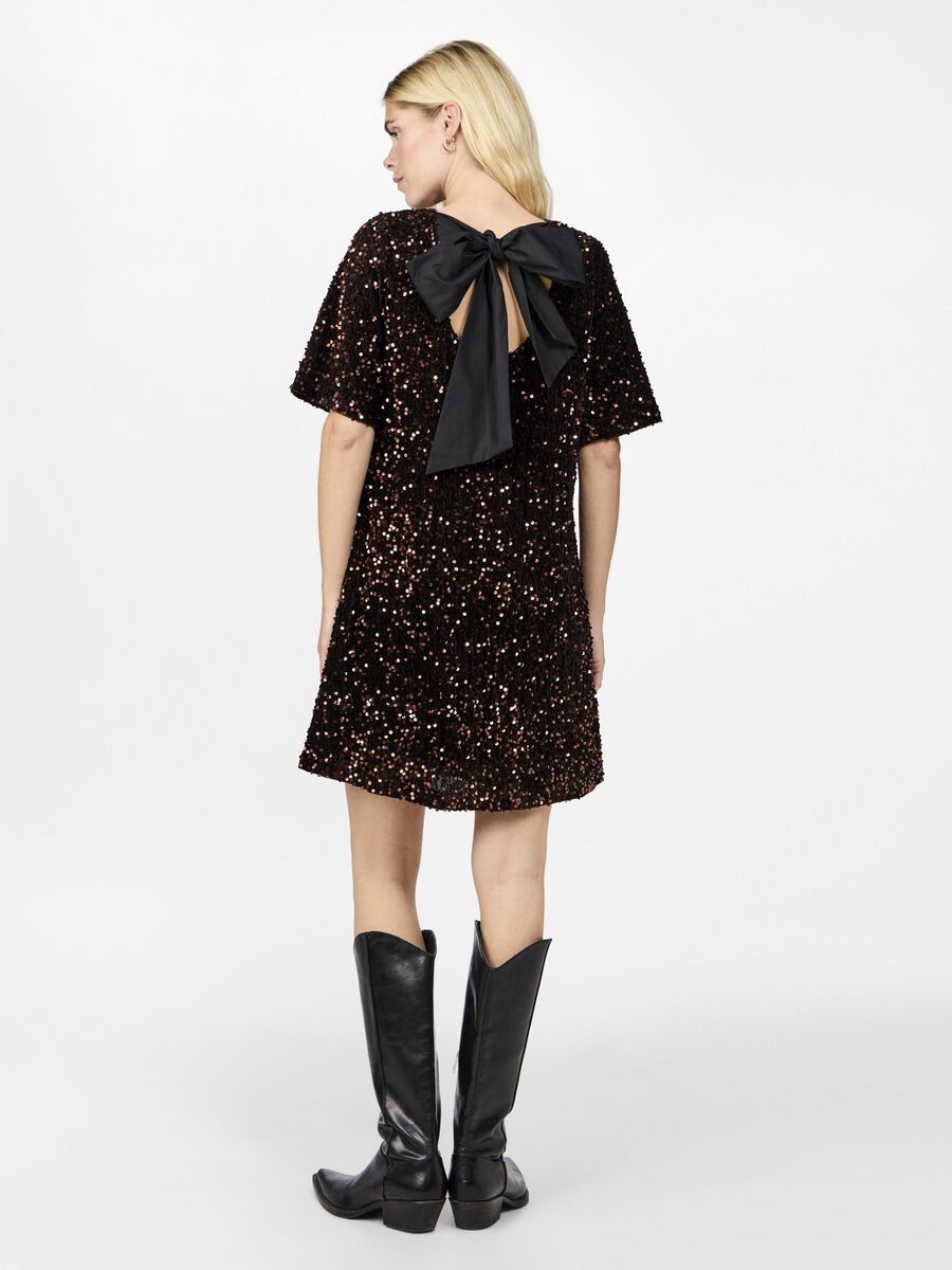 Yasfudsy 2/4 Short Dress - Hot Fudge
