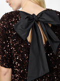 Yasfudsy 2/4 Short Dress - Hot Fudge