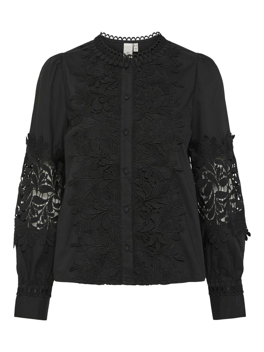 Yassemira Ls Shirt S. - Black