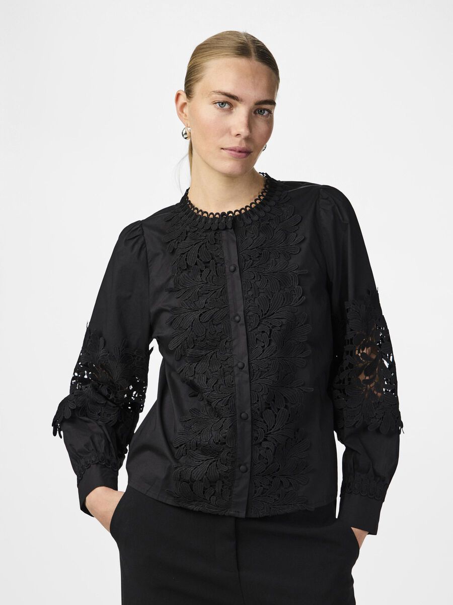 Yassemira Ls Shirt S. - Black