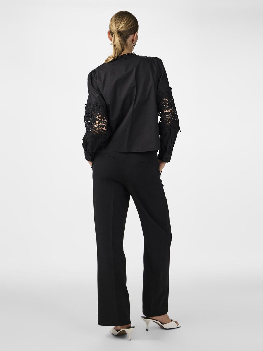 Yassemira Ls Shirt S. - Black