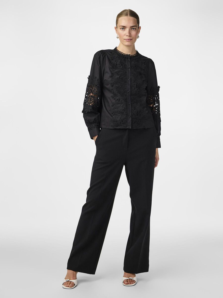 Yassemira Ls Shirt S. - Black