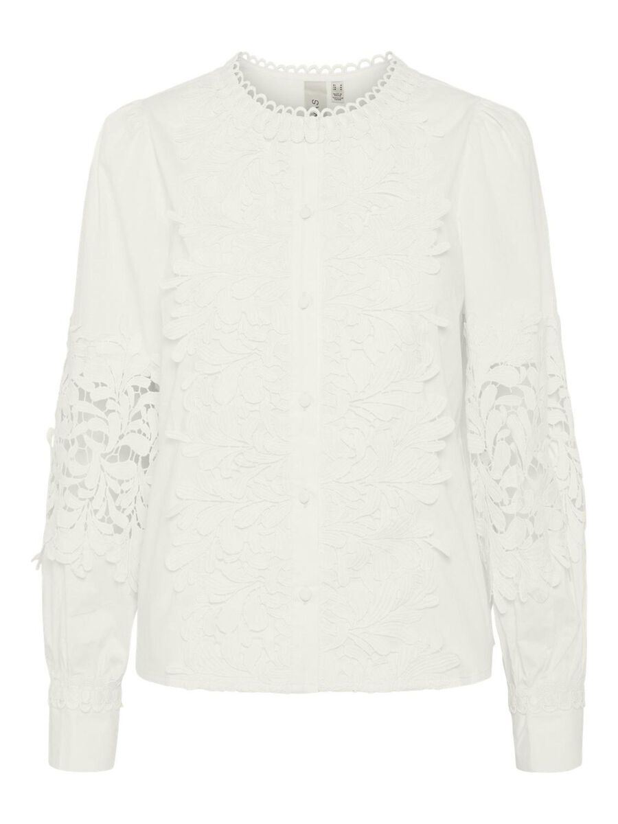 Yassemira Ls Shirt S. - Star White