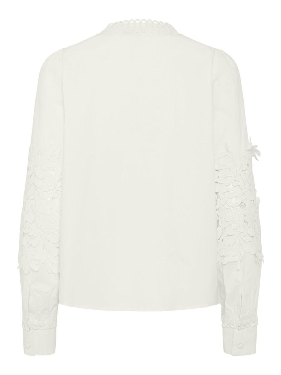 Yassemira Ls Shirt S. - Star White
