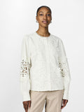Yassemira Ls Shirt S. - Star White