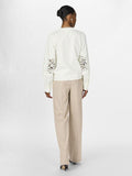 Yassemira Ls Shirt S. - Star White