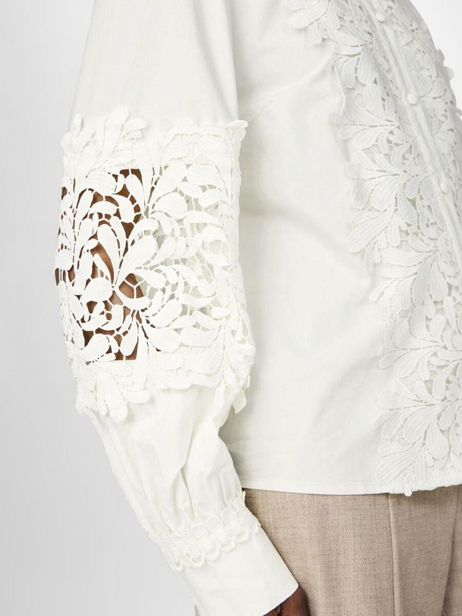 Yassemira Ls Shirt S. - Star White